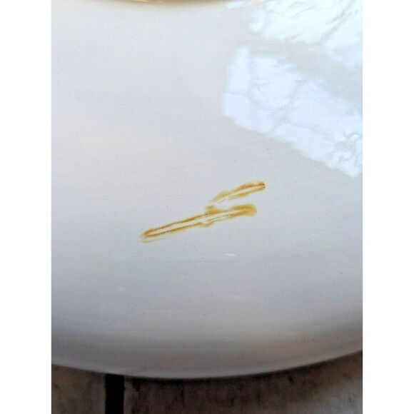 Max Roesler 14" Large Serving Bowl - Marked RMR Germany 5561/5 - Early 1900s - Picture 7 of 8